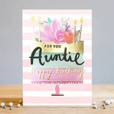Printable · customizable · schedule delivery Valentine Card Design Happy Birthday Card Aunty