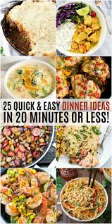 Quick And Easy Dinner Recipes Dinner Easy Quick Recipes Quick Easy Dinner Quick Dinner Fast Dinners