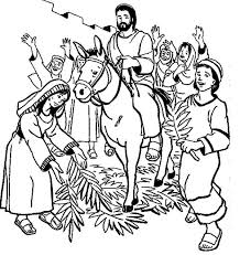 Palm sunday coloring pages best for kids inside. Palm Sunday Coloring Pages Best Coloring Pages For Kids