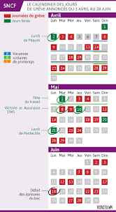 Vendredi 18 et samedi 19; Sncf Deux Jours De Greve Tous Les Cinq Jours Decouvrez Le Calendrier