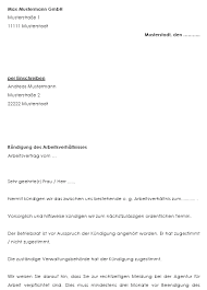 Die beschäftigte hatte seit 1999 für ihren arbeitgeber gearbeitet. Kundigung Wahrend Der Elternzeit Ordentlich Muster Zum Download
