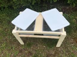 Small Double Sensory Bin Stand Etsy In 2020 Sensory Bins Beach Toys Building For Kids