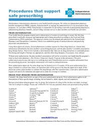 Shop plans for medicare, medical, dental, vision & employers. Procedures That Support Safe Prescribing Independence Blue Cross