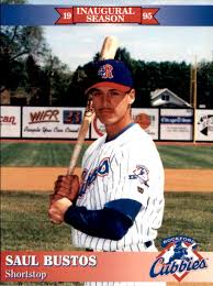 1995 Rockford Cubbies Team Issue #3 Saul Bustos