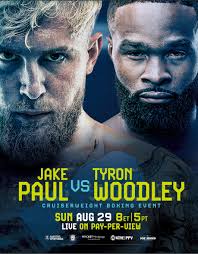 Back in june, logan paul fought boxing champ floyd mayweather jr. Tablelist Buy Tickets And Tables To Sunday Jake Paul Vs Tyron Woodley Boxing Event At Diablo Loco Richmond