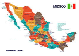 Mapa de los estados unidos mexicanos. Mapa De Mexico Politico Y Fisico Calidad Hd Para Imprimir 2021