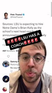 Notre Dane Coach Has Arrived in Suits