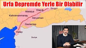 Ali serindağ, deprem bölgeleri haritası'na göre, yurdumuzun %92'sinin deprem bölgeleri içerisinde. Masketak