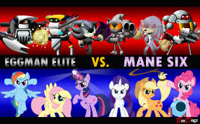 The flagship title, my little pony: Commission Sonic And Mlp Battle Royal By Brodogz On Deviantart