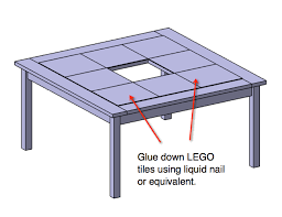Free Diy Lego Table Plans Lego Table Diy Lego Table Table Plans