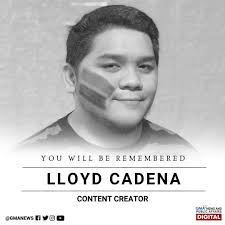 YouTube content creator Lloyd Cadena passes away as confirmed by his  friends