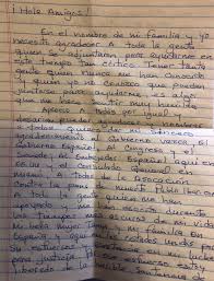 Boxeo La Emotiva Carta De Puno Y Letra De Pablo Ibar Voy A Morir En Prision Por Un Crimen Que No Cometi Marca Com