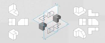 Tuesday Tips Orthographic Drawing From A 3d Model In 20 Seconds In 2020 Orthographic Drawing 3d Model Conceptual