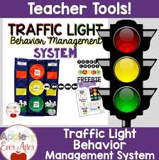 Traffic Light Behavior Chart Worksheets Teaching Resources