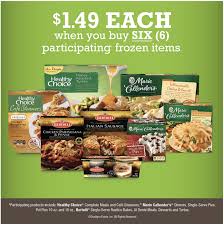But are they good for you? Kroger Buy 6 Frozen Meals The Price Drops To 1 49 Each Couponing 101