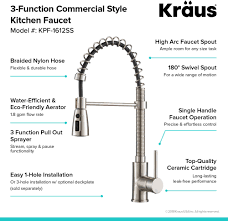 kraus kpf1612ss single handle stainless