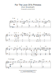 Download princess dress stock photos. For The Love Of A Princess Noten James Horner Klavier Solo