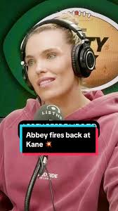 abbey’s not happy with a few comments kane made about the nt 💥 #fyp #afl  #abbeyholmes #footytalk