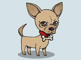 Printable pictures, clipart, black and white pictures, line art and drawings. How To Draw A Chihuahua Dog Caricature Eye Drawing Tutorials Cartoon Drawings