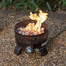 Portable propane fire pits are the perfect product to keep you warm during a night out in the open. 15 Inch Portable Propane Steel Fire Pit Bowl With Lid 60000 Btu Camping Heater Camping Fire Pit Gas Firepit Gas Fire Pits Outdoor