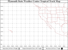 Plymouth State Weather Center Tropical Weather Menu