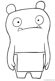 The ugly duckling page 1. Doll Coloring Pages For Girls Wage Ugly Dolls Printable 2021 0409 Coloring4free Coloring4free Com