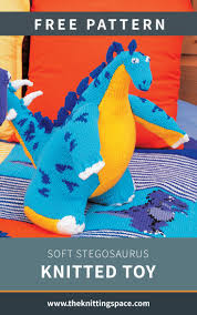 Quick stegosaurus facts stegosaurus had the brain of a walnut stegosaurus means roofed lizard Soft Stegosaurus Knitted Toy Free Knitting Pattern