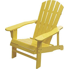 Amazon Com Kotulas Classic Yellow Painted Wood Adirondack Chair Garden Outdoor Wood Adirondack Chairs Adirondack Chair Yellow Adirondack Chairs