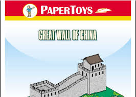 Weitere ideen zu papierskulptur, bastelbogen, basteln. Pin By Keith Gregg On Paper Crafts Paper Template Great Wall Of China Paper Crafts