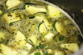Nonetheless, patty pan can be a good substitute for zucchini. End Of Summer Zucchini Soup Smoked Salmon Tomato Cups From Grace Marie S Kitchen
