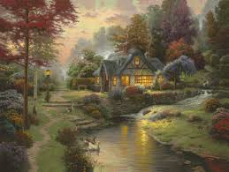 Check out our thomas kinkade puzzle selection for the very best in unique or custom, handmade pieces from our jigsaw puzzles shops. Thomas Kinkade The Painter Art Critics Hated But America Loved Artsy