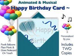 Personalized and interactive animated birthday greeting cards are the best ways to birth your imaginations without wasting time and effort. Second Life Marketplace Two Animated Musical Happy Birthday Cards Gives Your Note And Poofs Balloons