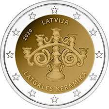 We would like to help you find the right item. Image Of 2 Euro Coin Latgalian Ceramics Latvia 2020 Euro Coins Coins Currency Design