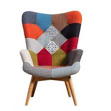 Ele does a pretty patchwork cover for her tullsta. Multi Coloured Patchwork Armchair P N Home
