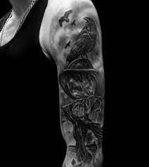 Larger aliens tattoo designs can be done in the form of a sleeve. 60 Scarecrow Tattoo Designs For Men Supervillain Ink Ideas