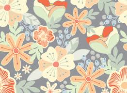 High quality aesthetic patterns gifts and merchandise. Aesthetic Abstract Flower Pattern Art In Pastel Tones By Teyterey Seamless Repeat Vector Royalty Free Stock Pattern Patternbank