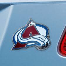 Logos, jerseys, and anything else. Colorado Avalanche Aluminum Embossed Hockey Logo Emblem