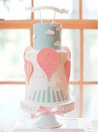 You Re Invited To My Virtual Baby Shower Shop Sweet Things Hot Air Balloon Cake Balloon Cake Baby Shower Cakes