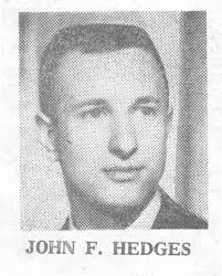 John Frederick Hedges (1946-1967)