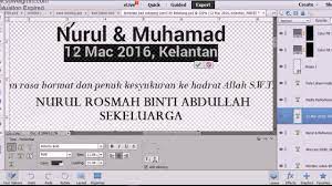 Kami telah menyediakan pelbagai pakej kad kahwin murah untuk memenuhi kehendakkan anda! Cara Mudah Buat Kad Kahwin Sendiri V 1 Youtube