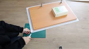 リメイク シート 貼り 方 角