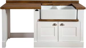 double butlers sink unit with space for