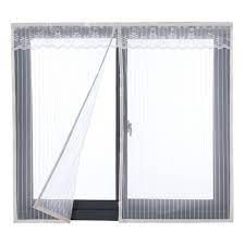 2,380 window curtain magnetic products are offered for sale by suppliers on alibaba.com, of which curtain accounts for 4%, blinds, shades & shutters accounts for 1%. Anti Mosquito Bug Insect Magnetic Window Screen Net Mesh Curtain Stripe White 2 Shopee Malaysia