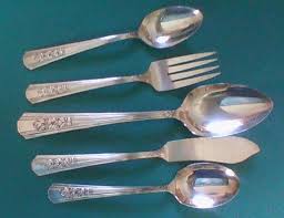 Rosalie Buy The Piece Oneida Rogers 1938 Silverplate Flatware Oneidarogers Silverplate Flatware Oneida Vintage Silverplate