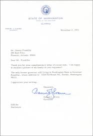 Evans (nato nel 1925), sedicesimo governatore di washington. Governor Daniel J Evans Typed Letter Signed 11 02 1973 Historyforsale Item 273665