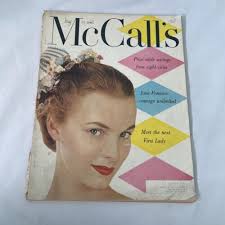 1952 May McCalls Magazine The First Lady Jane Forman (BM9)