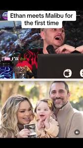 Ethan meets malibu for the first time @Ethan Klein @trishapaytas #h3h3  #ethanklein #trishapaytas #trisha