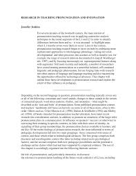 This activity does not need a huge amount of preparation and may help students to loosen up while speaking. Pdf Research In Teaching Pronunciation And Intonation