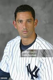 Pitcher Gabe White of the New York Yankees poses for a picture during...  News Photo
