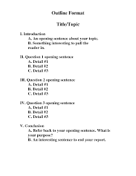 Keyword outlines can be the key to a successful speech delivery. Outline Template In Mla